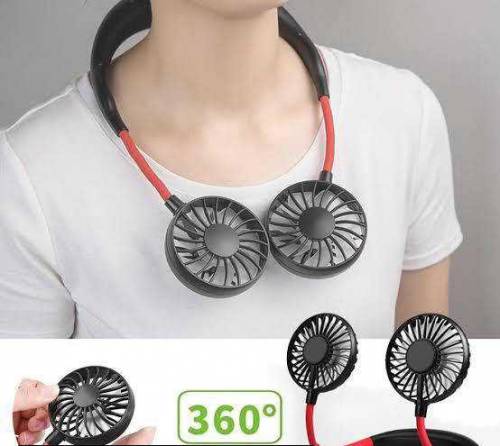 Portable Hanging Neck small Fan for Men's and Women's 