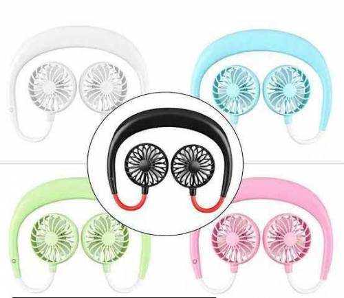 Portable Hanging Neck small Fan for Men's and Women's 
