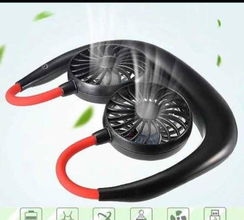 Portable Hanging Neck small Fan for Men's and Women's 