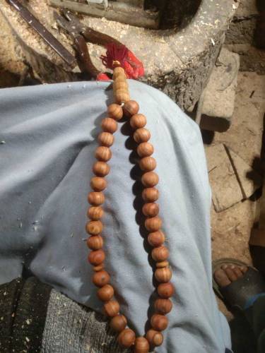 Olive wood rosaryزیتون کی لکڑی کی تسبح 