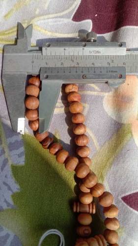 Olive wood rosaryزیتون کی لکڑی کی تسبح 