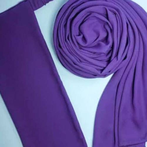 Scarf Hijaabs Chiffon Soft Creamy Texture