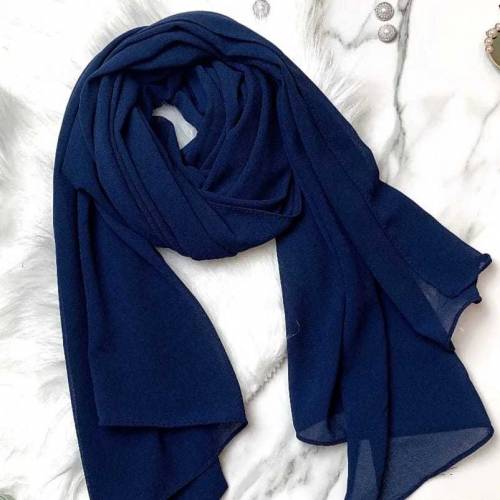 Scarf Hijaabs Chiffon Soft Creamy Texture