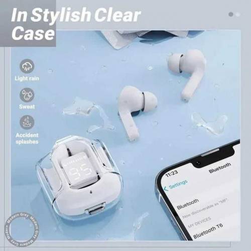 *Restock* - Air 31 Transparent Digital Earbuds with Box Packing 
