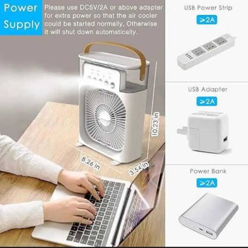 Air conditioner mini fan