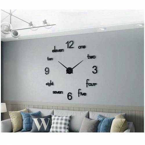 3d wooden wall clck