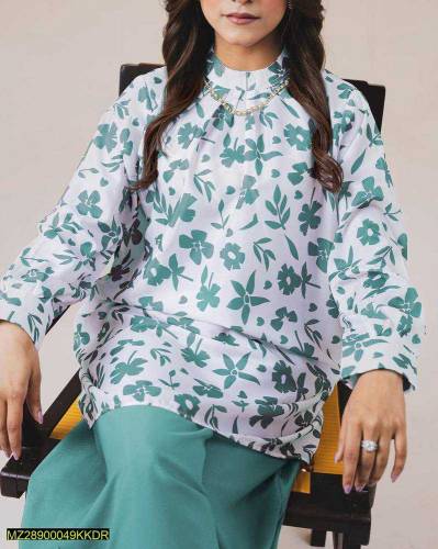 3Pcs Women's Linen Stitched Suits in Cheap Price 