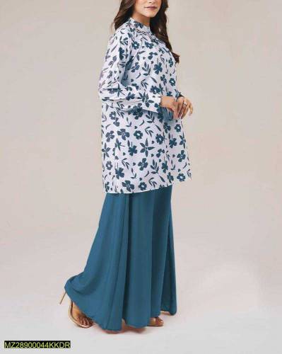 3Pcs Women's Linen Stitched Suits in Cheap Price 