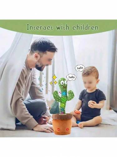 Dancing cactus plush toy for kid