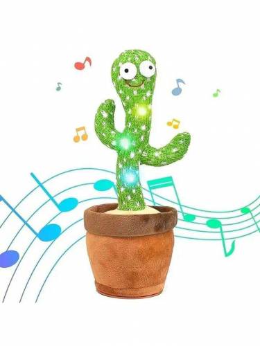 Dancing cactus plush toy for kid