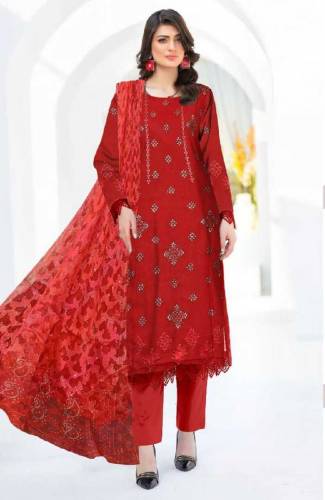 *Bin Gulzar | 3pc 90/70 lawn | Luxury Category
