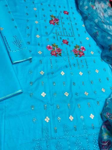 *Bin Gulzar | 3pc 90/70 lawn | Luxury Category