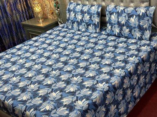 3 pcs Cotton double bedsheets 