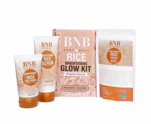 Rice Whitening And Glowing Facial Kit