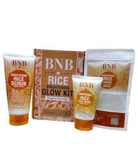 Rice Whitening And Glowing Facial Kit