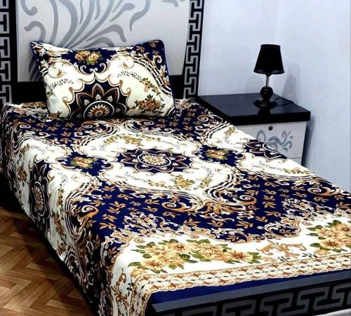 2pc cotton sotton printed bed sheets. 