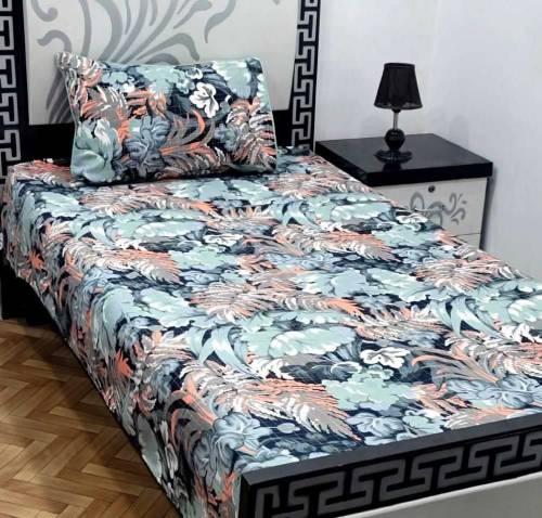 2pc cotton sotton printed bed sheets. 