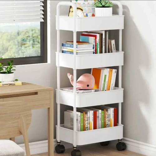 4 Layers Kitchen Organizers And Storage Rack Household Cart With 4tier