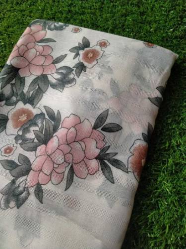 Lawn print scarf for woman's 