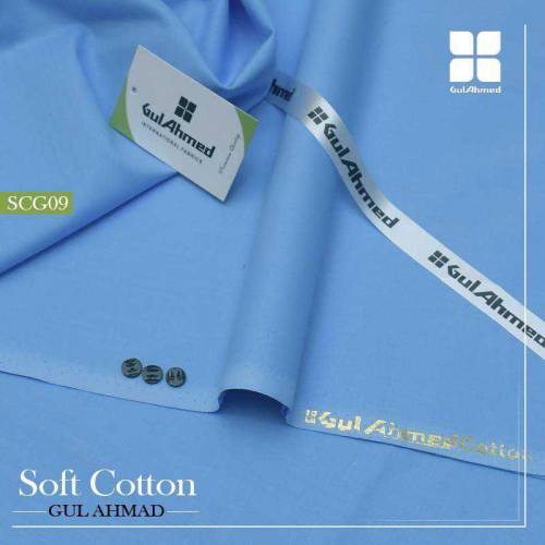 men's unstitched Cotton plain suit 