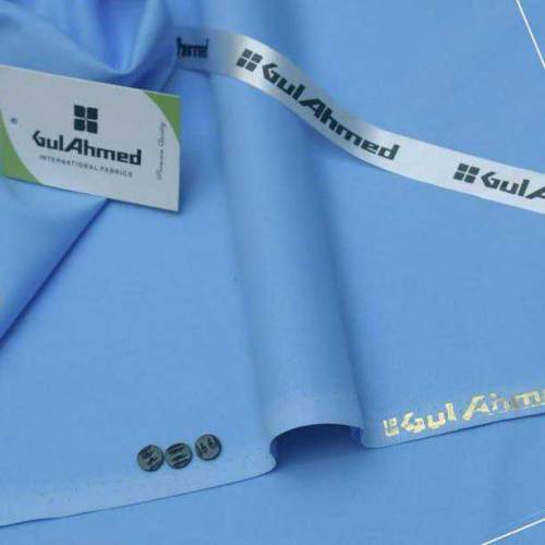 men's unstitched Cotton plain suit 