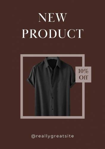 Men's cotton shirt