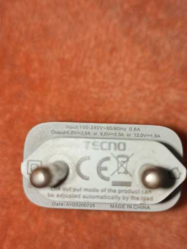 techno origional 18 watt type c charger 