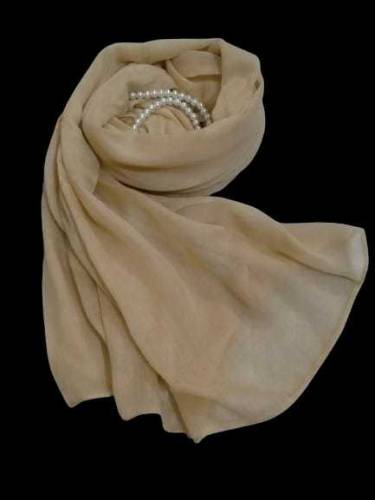 Plain lawn scarf for woman's 