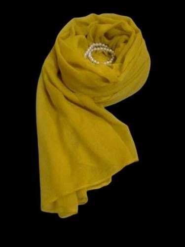 Plain lawn scarf for woman's 