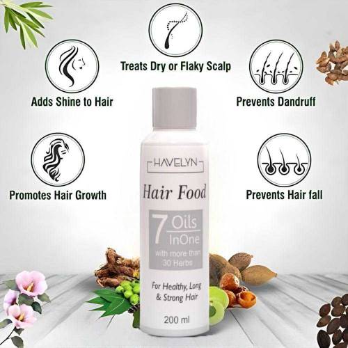 Havenly Hair Food 7 Oil in one