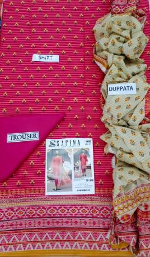 Safina Tarkashi lawn 3pc