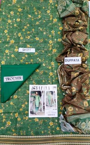 Safina Tarkashi lawn 3pc
