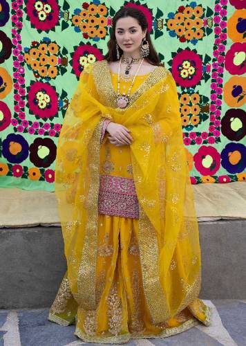 New arrivals mahndi  1*MAYO DRESS WORN BY HANIA AMIR