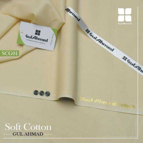 men unstitched Cotton plain suit 