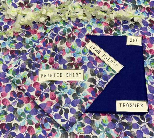 lawn unstitch 2pc 