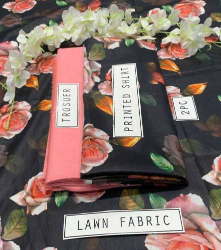 lawn unstitch 2pc 