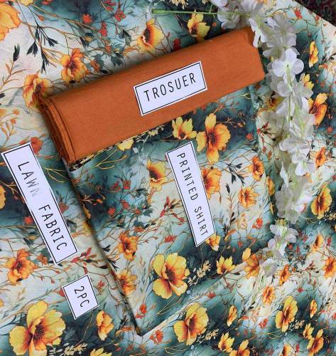 lawn unstitch 2pc 