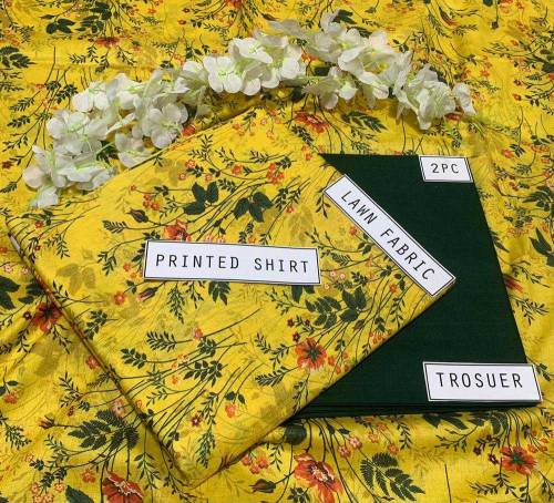 lawn unstitch 2pc 