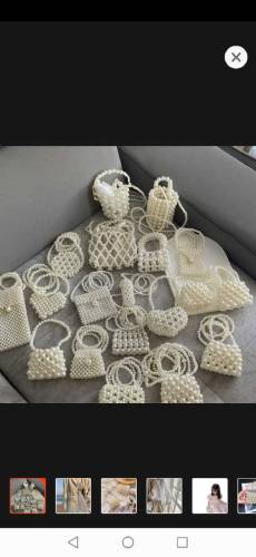 beaded pouches