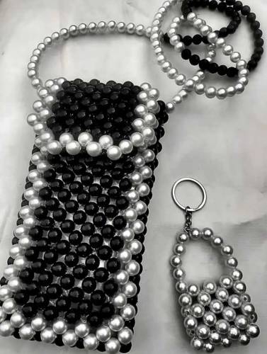 beaded pouches