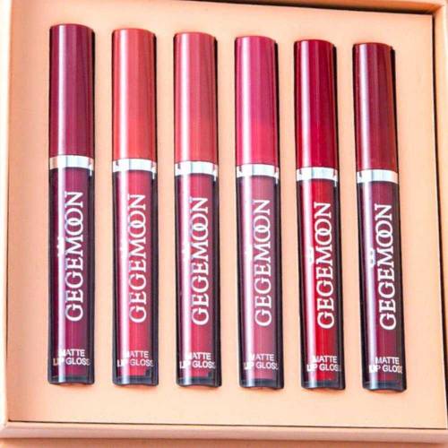 Matte Gloss Lip Red Lipstick Nude