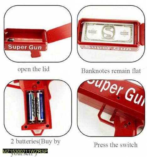 Super Money Machine Toy Gun