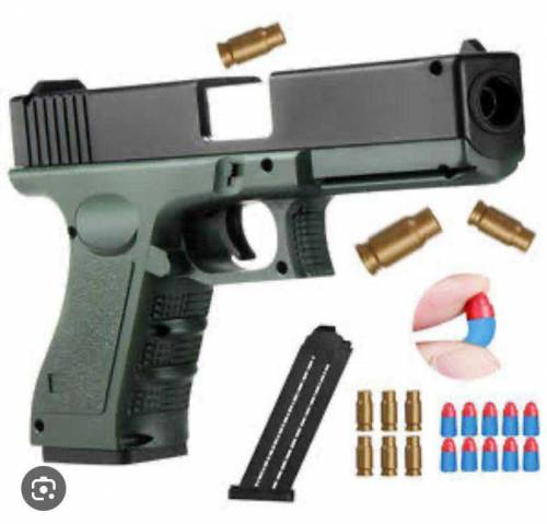 Air Gun with Nerf Bullet