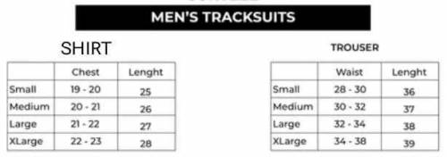2 pct track suit 