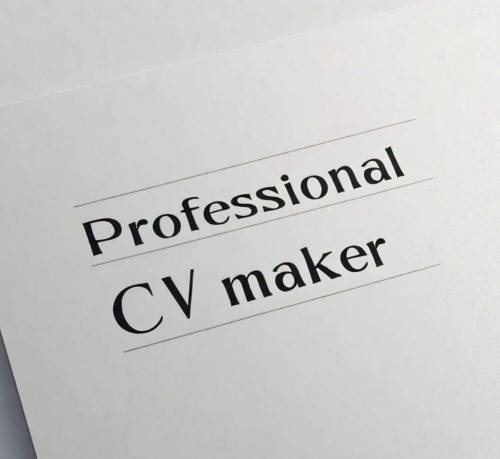 Professional CV Maker