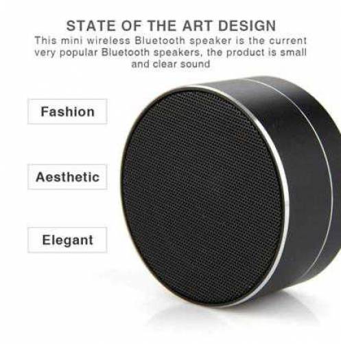 Mini Wireless Stereo Bluetooth speaker.