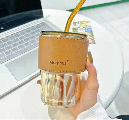 Glass Coffee Mug 