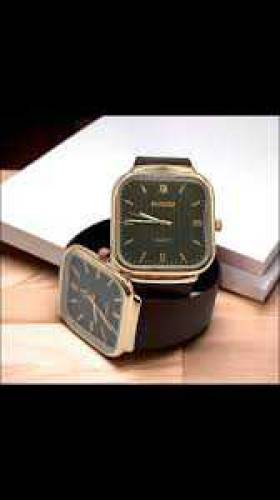 Men Watch Stylish Square Dail Branded Watch 