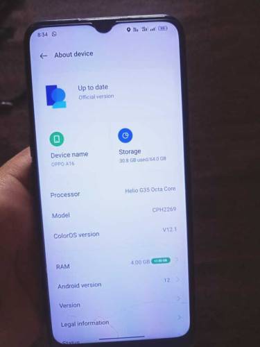 Oppo A16