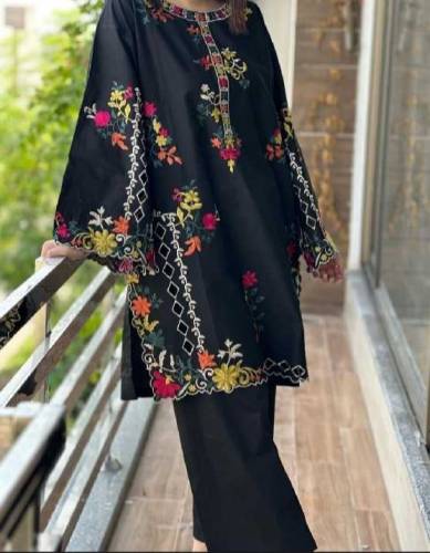 Ladies Fancy Dress 2 pcs lillen...